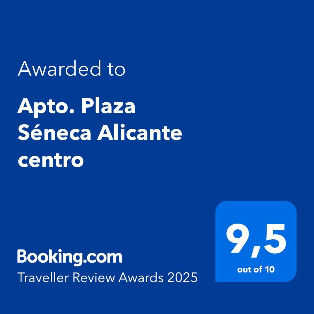 Apto. Plaza Seneca Alicante Centro Exterior foto